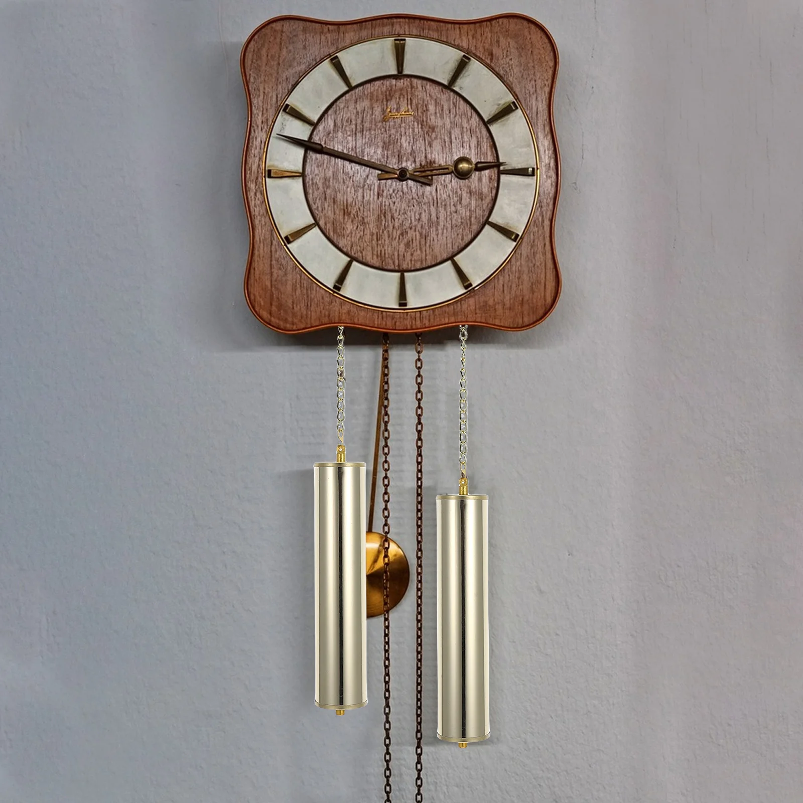 

1 Set Decorative Hammer For Grandfather Replacement Chain Weight Wall Iron Mechanism Part Metal Weight Vintage Wall Clock Hammer