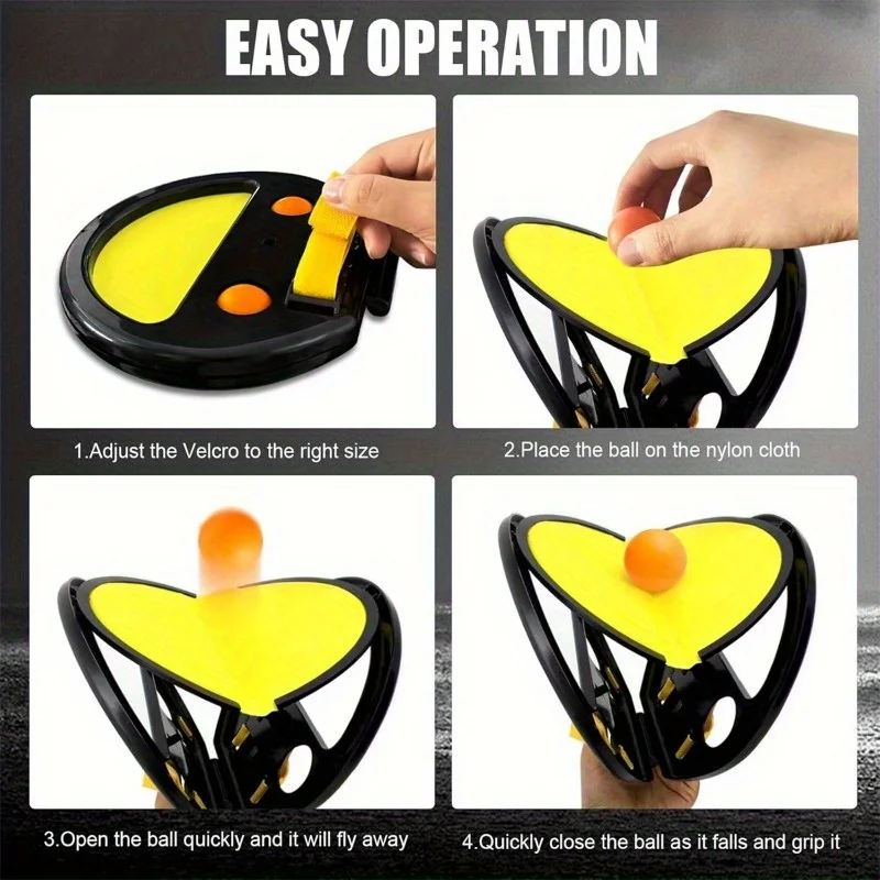 6-piece throwing and catching set, 2 shooting and 4-ball outdoor sports ball set, suitable for training coordination ability