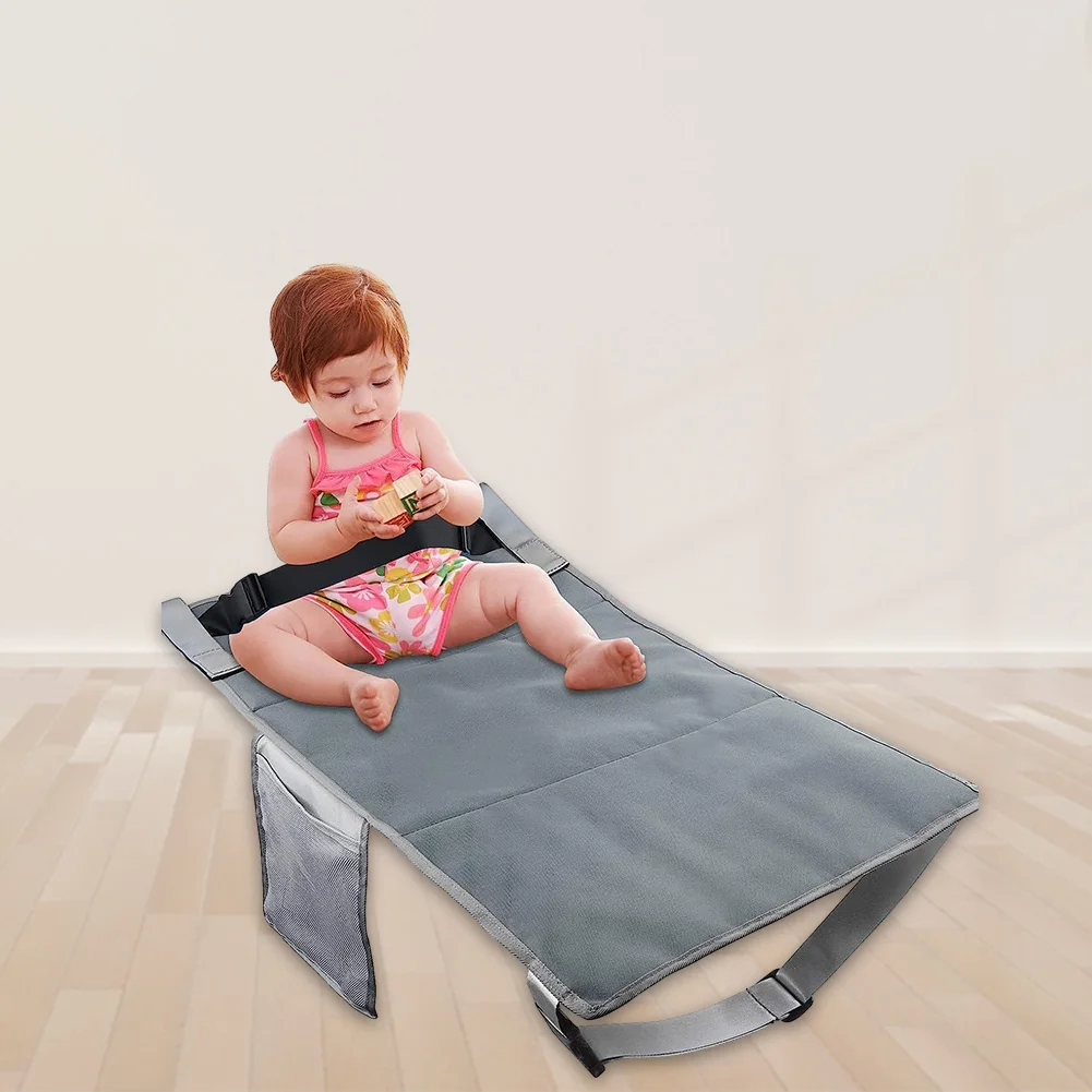 

Baby Airplane Seat Extender Cushion Versatile Airplane Footrest Foldable Lightweight for Flight Flying Essentials