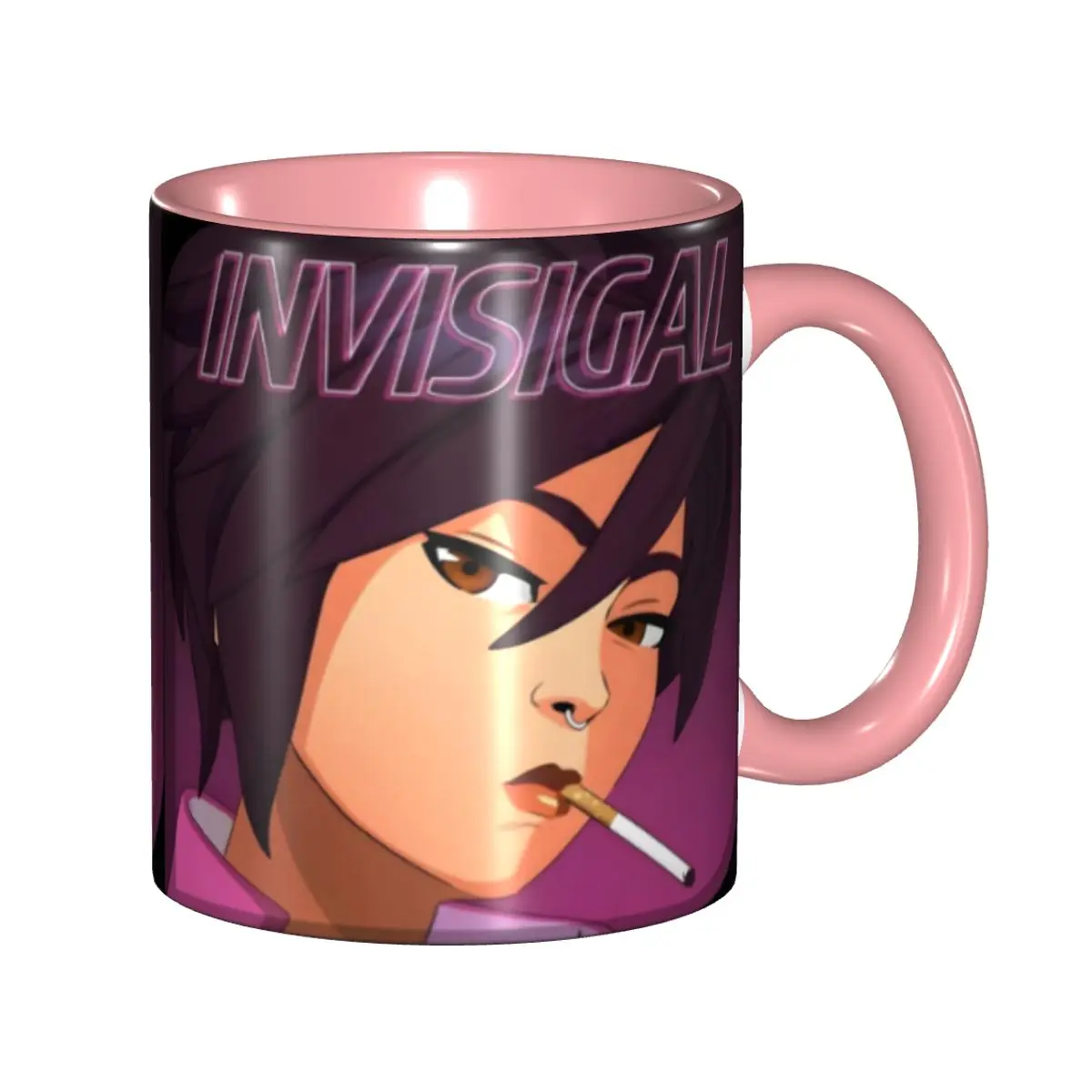 

High Quality Dispatch Invisigal Avatar Merch Mugs Novelty Tea Cup
