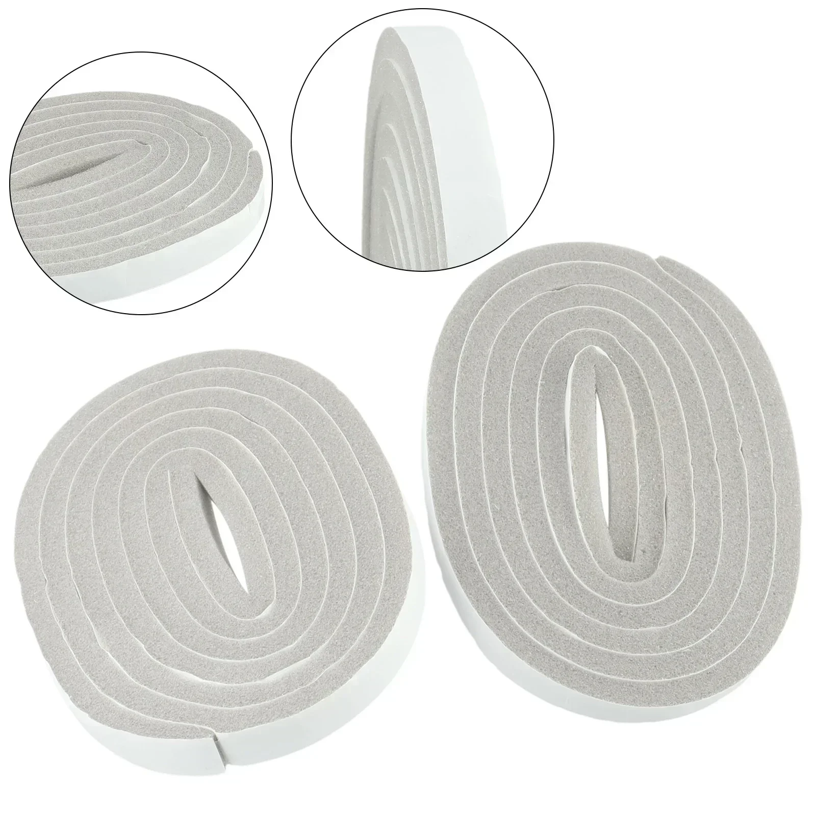 Window Sealing Strip Door Seam Sound Insulation And Dustproof Wind Blocking Sponge Strip Self-adhesive Type Home Accessories