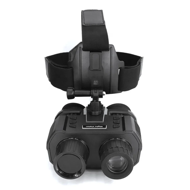 NV8000 Hands-free NVG Scope with Helmet Mount Infrared Long Range 3D Night Vision Binoculars Camera