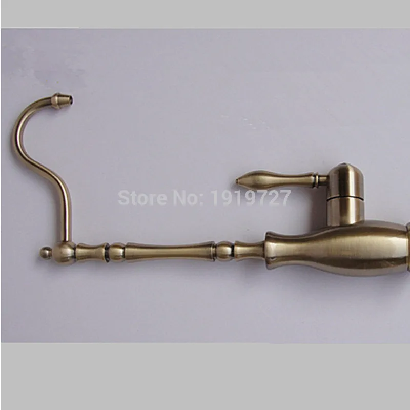 Vidric 100% Brass Antique Bronze Style Faucet Standard Lever Touch Flo Short Round Vented Ceramic Disc Water Filter Tap