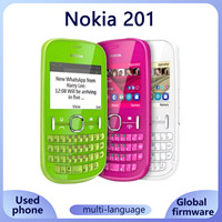 Nokia 201/2010 2G Phone QWERTY Keyboard multi-language long standby Cellphone unlocked used phone