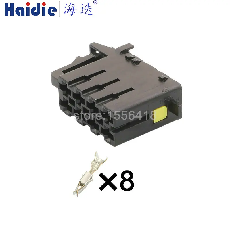 1-20sets 8pin cable wire harness connector housing plug connector 144172-1