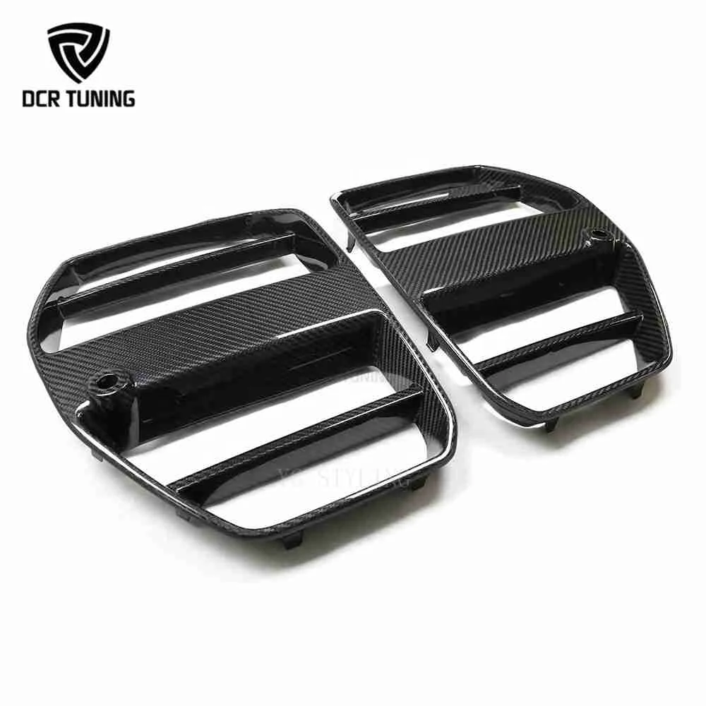 

Dry Carbon Fiber Front Grille ST Style for BMW G80 M3 G82 G83 M4 2021+ Body Kit Facelift