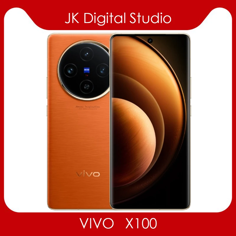 هاتف محمول جديد VIVO X100 5G مقاس 6.78 بوصة AMOLED MTK الأبعاد 9300 50 ميجابكسل كاميرا 4880 مللي أمبير في الساعة 120 وات شحن فائق أندرويد 14 NFC OTA
