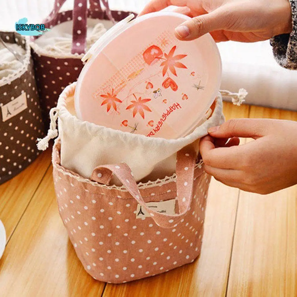Picnic Food Factory Container Insulated Storage Portable Lunch Box Pouch Lunch Bag Cooler Bag