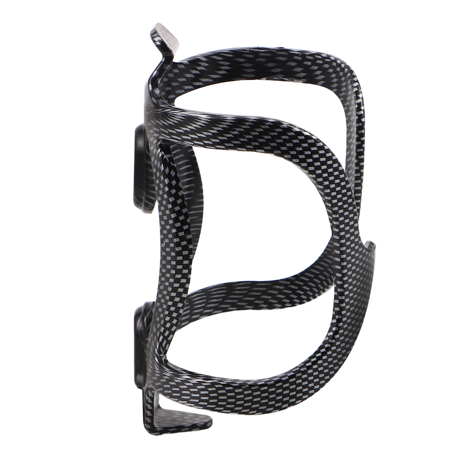

4Pcs Carbon Texture ABS Bike Water Bottle Holder Stable Lightweight Cycling Cage Universal Water Bottle Holder for Mountain Road