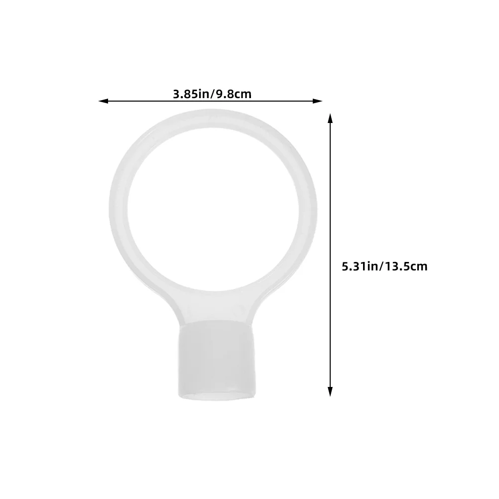 6pcs Plastic Safety Cone Connector Traffic Cone Chain Link For Road Barrier Attachment Traffic Safety Accessories