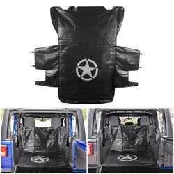 Car Trunk Cargo Cover Rear Liner Seats Storage for Jeep Wrangler JK 2007-2017 for Wrangler JL 2018-2023