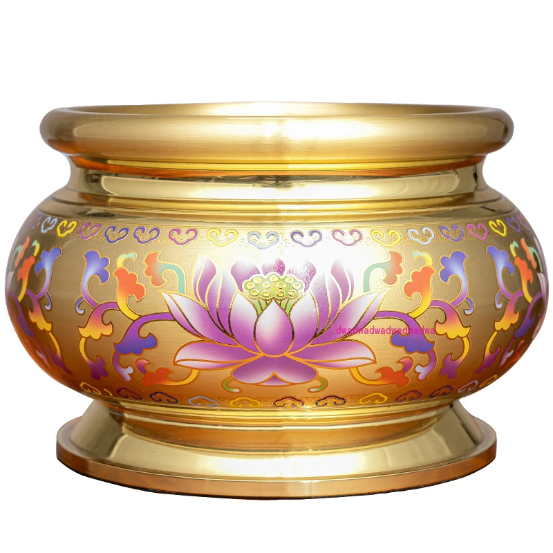 

Медная курильница, Jingtai blue lotus, горелка для внутреннего котла