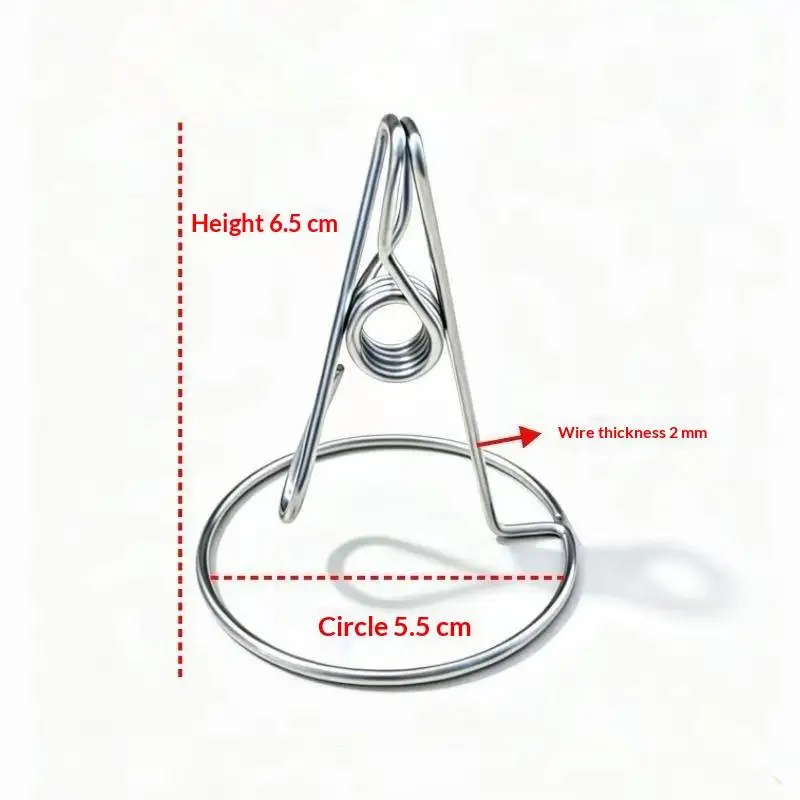 Mosquito Coil Clip High Temperature Resistant Sturdy Mosquito Repellent Rack Clamp for Home Patio Outdoor Use