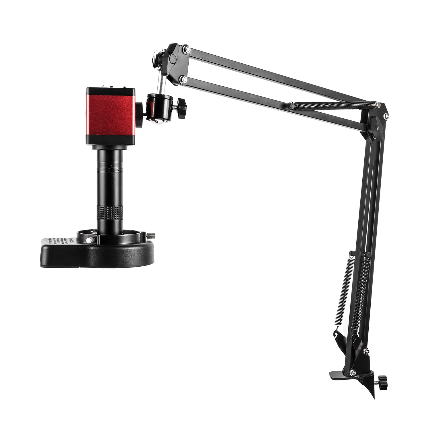 كاميرا مجهرية رقمية إلكترونية واجهة VGA مجهر عدسة 150X حامل مرن لأدوات فحص PCB للهواتف الذكية