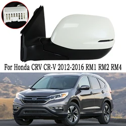 Car Rearview Assy For Honda CRV CR-V 2012 2013 2014 2015 2016 RM1 RM2 RM4 Auto Outer Side Mirror Assembly 5PINS 7PINS 9PINS