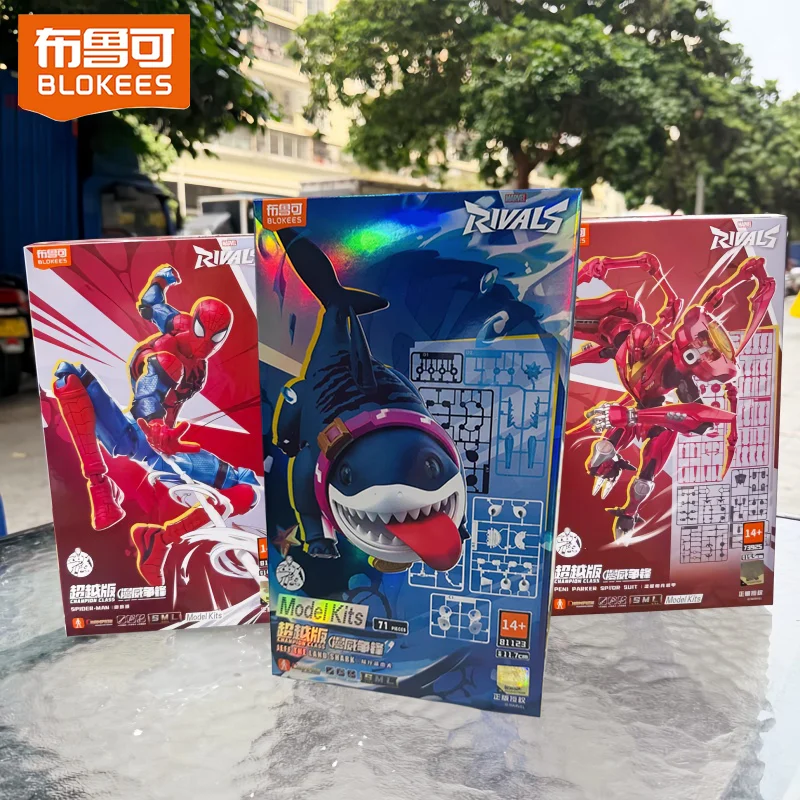 Model Kit Venom - 2026 Blokees Asli Seri Marvel Rivals