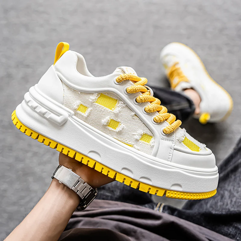 

Autumn Running Shoes for Men Chunky Sneakers Work Wear Man Athletic Mens Tennis Platform Footwear Trends 2025 Comfort Skateboard