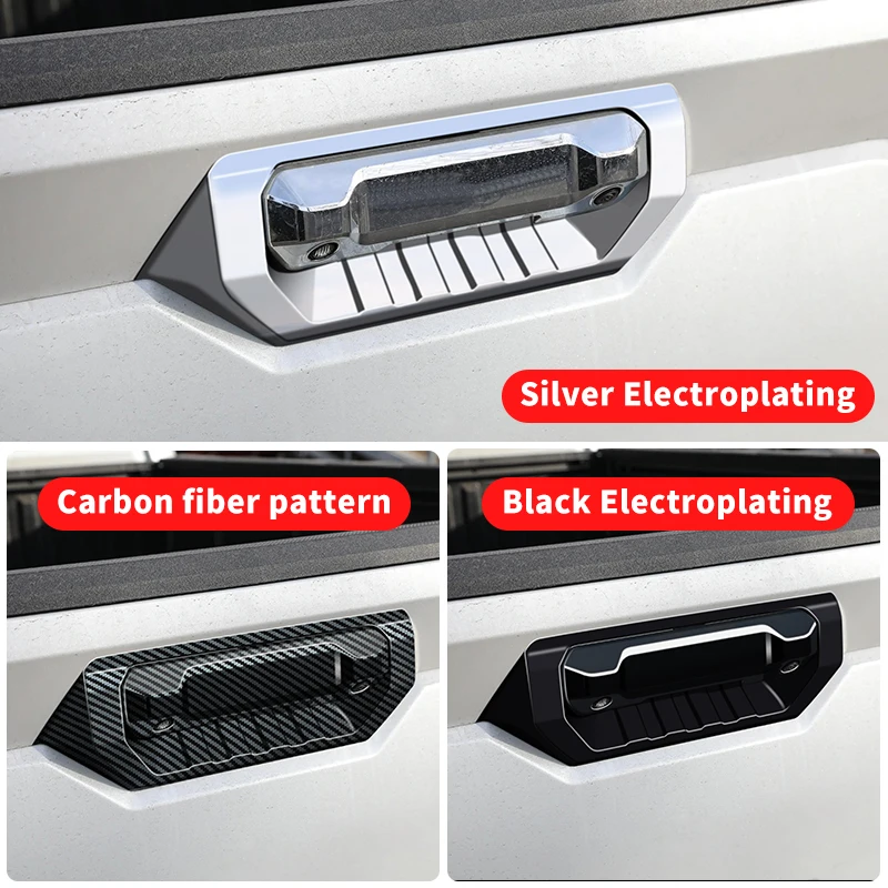 

For 2022 2023 2024 Toyota Tundra Trunk Tailgate Door Handle Door Bowl Sticker Exterior Accessories Upgraded Modification