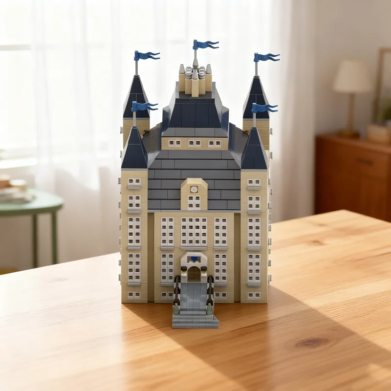 

2454pcs MOC Heemstede Mini Castle Model Building Blocks Creative DIY Gift Display Decor Assemble Premium Adult Kids Desk Home