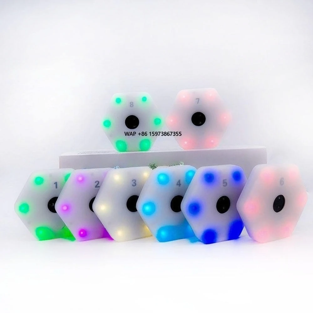 어린이 피트니스 및 스포츠에 적합한 애자일 트레이닝 반응형 라이트 스포츠 장비 시스템 8개 라이트 + 앱