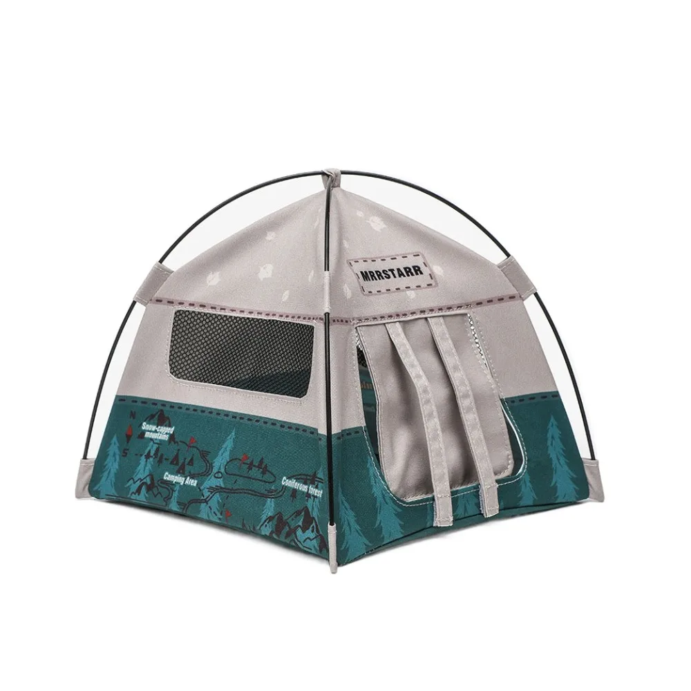 

1:12 Scale Camping Tent Model Oxford Cloth Miniature Simulated Outdoor Tent Decoration Ornament Doll Small Tent