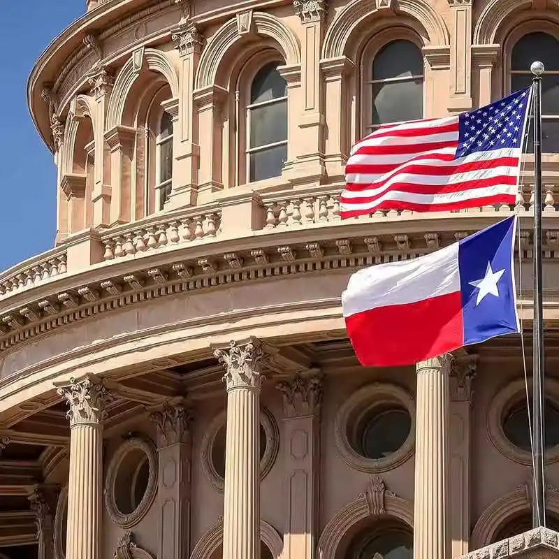 American Texas Flag USA Texan Banner 3x5 Feet Oxford Nylon Embroidered Star Stitched National Flags Banners Decoration