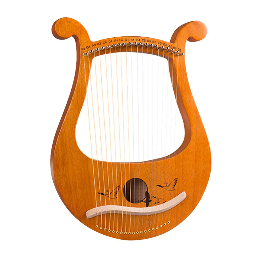 

19 Pcs Harp Strings Lyre Parts Harp-strings Replace Replacement Accessories Musical Instruments Steel