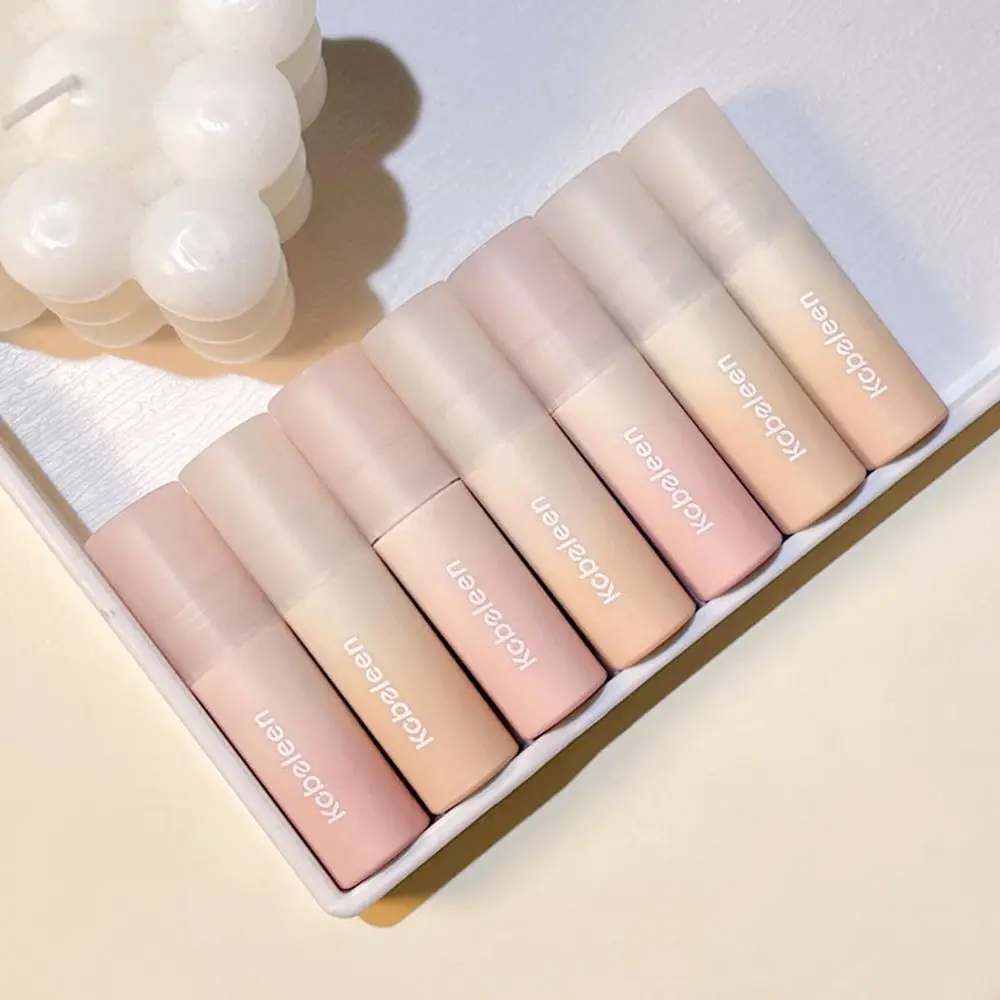 Matowy błyszczyk powiększający usta, długotrwały, zwiększający elastyczność ust, szminka w stylu lodów, 7 kolorów, nawilżająca pielęgnacja ust.