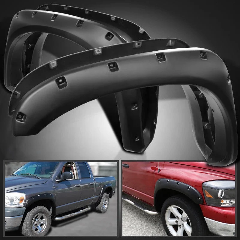 Offroad Car Fenders 4x4 Exterior Accessories for Chevrolet Silverado Fender Flares
