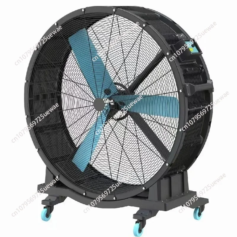 Industrial large fan with a diameter of 1.5 meters, factory workshop ventilation and heat dissipation, industrial mobile fan