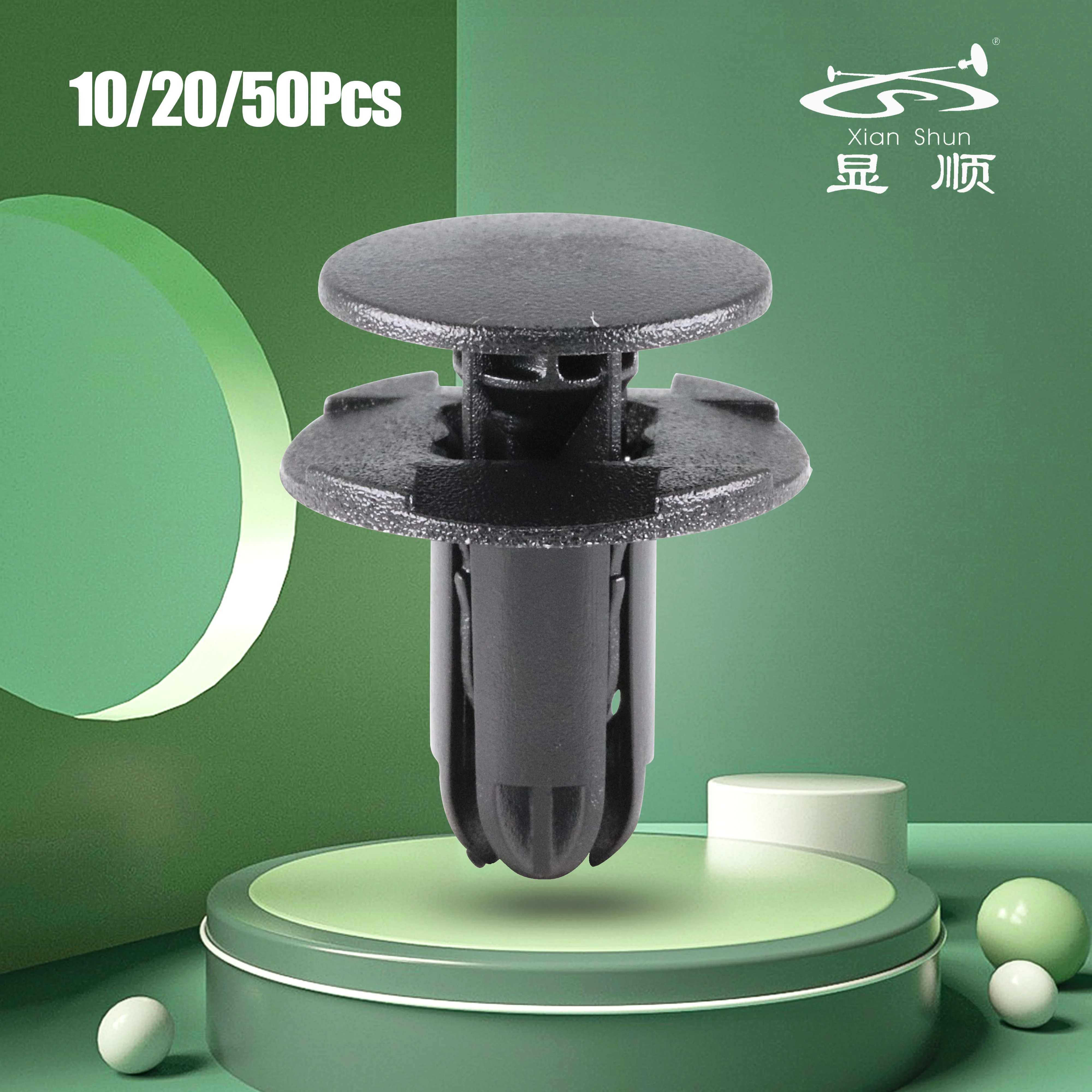 

10/20/50Pcs Black POM Front And Rear Bumper Interior Replacement Parts Car Fastening Clips For Hyundai 865952T500 1420608250B