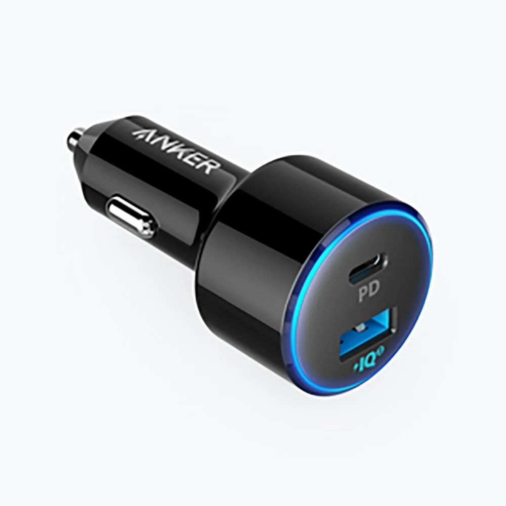 Top! 49.5W PowerDrive Speed+ 2 USB C Car Charger 30W PD Port for MacBook &iPad &iPhone 19.5W Fast Charge Port for S9/S8