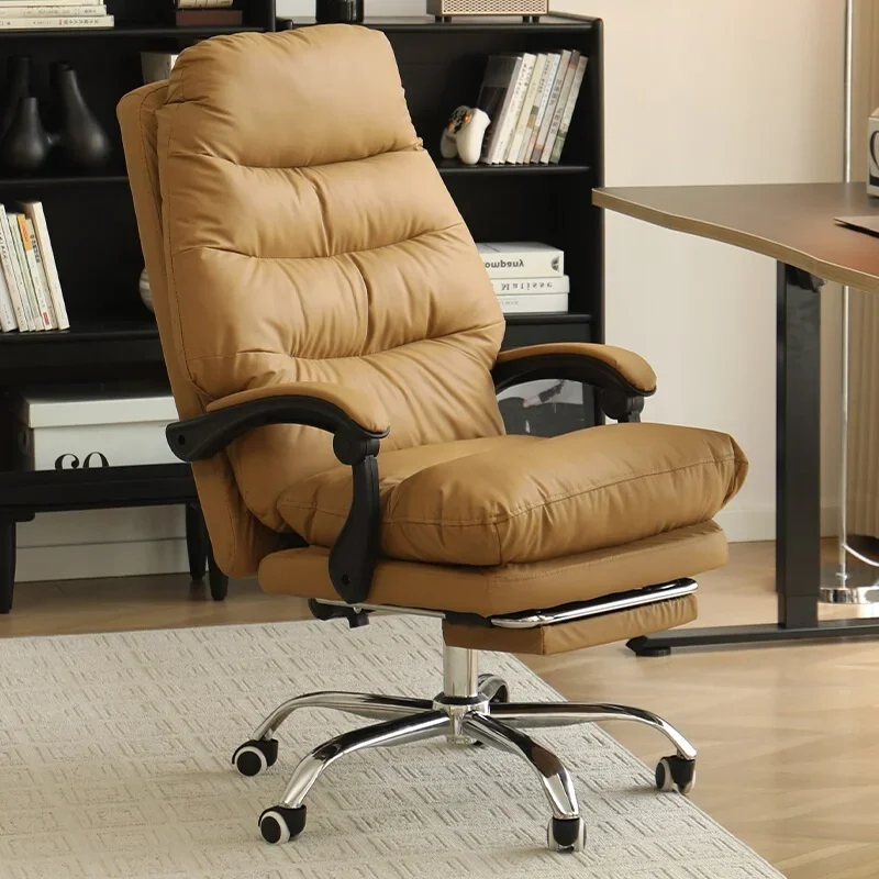 

Comfy Luxury Office Chair Tall Elegant Premium Swivel Recliner Gaming Chairs Ergonomic Design Sillas De Oficina Furniture Home