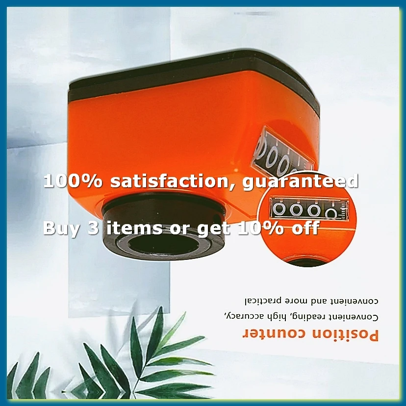 ●1PCS 14mm Position Indicator Counter 4-Digit Position Display Digital Position Indicator Machine Tool Industrial Counter-ABFB