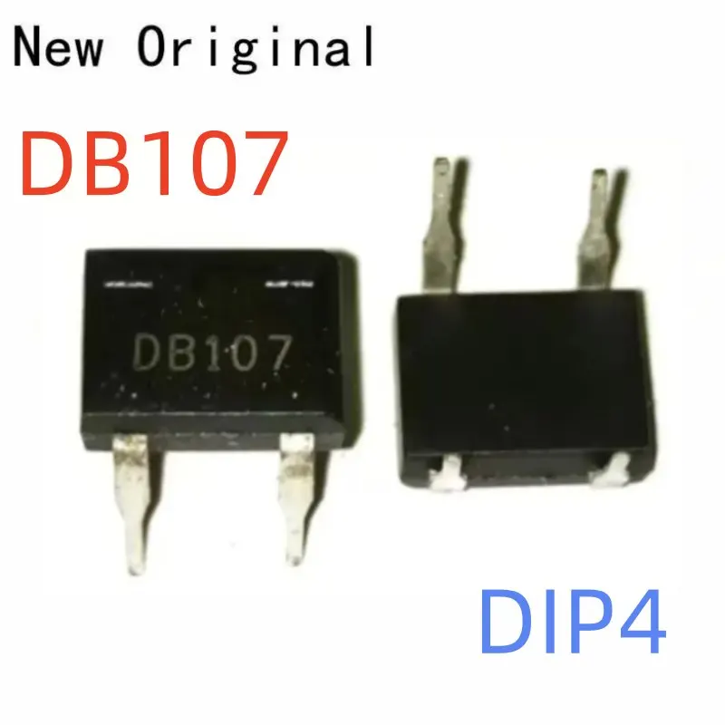 

Db107 New and Original Dip4 Technical Specifications of Single-Phase Silicon Bridge Rectifier
