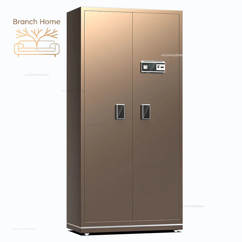 Ones Large Home Safe Deposit Box Office Electronic Security Cabinet 1.8 meters Opposite Door Safe Fingerprint Password Double Do