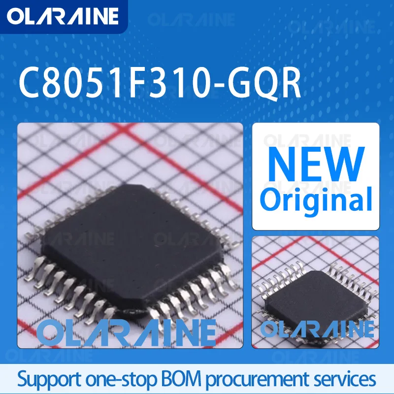 

1/5/10Pcs C8051F310-GQR LQFP-32 original 100% new ic chip 8-bit microcontroller Core 8051 29 I/O Voltage - 3.6 V