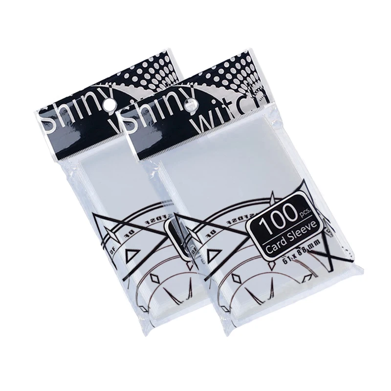 100pcs/lot 61*88mm Card Sleeves Cards Protector Barrie for magical the gathering for mtg cards tcg board game card sleeves