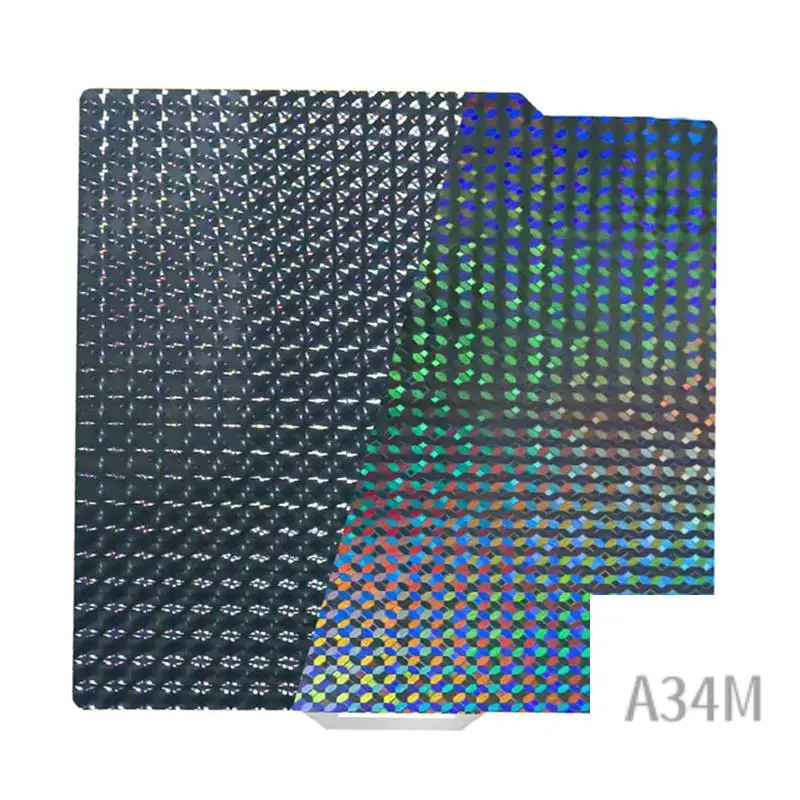 

Пластина A34M-PEK для 3D-принтера Bambu Lab A1/X1C/X1 257x257 мм, двухсторонняя пружинная пластина (3D стальной шар + футбольный узор)