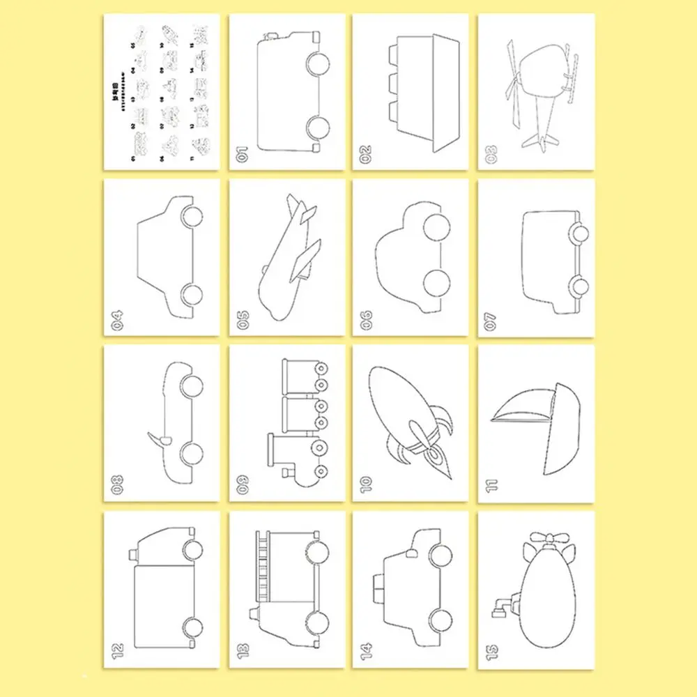 أنيمي رسم كتاب التلوين الإبداعي DIY أدوات التدريس اللوحة البسيطة الكتابة على الجدران كتب الكتب اللوحة