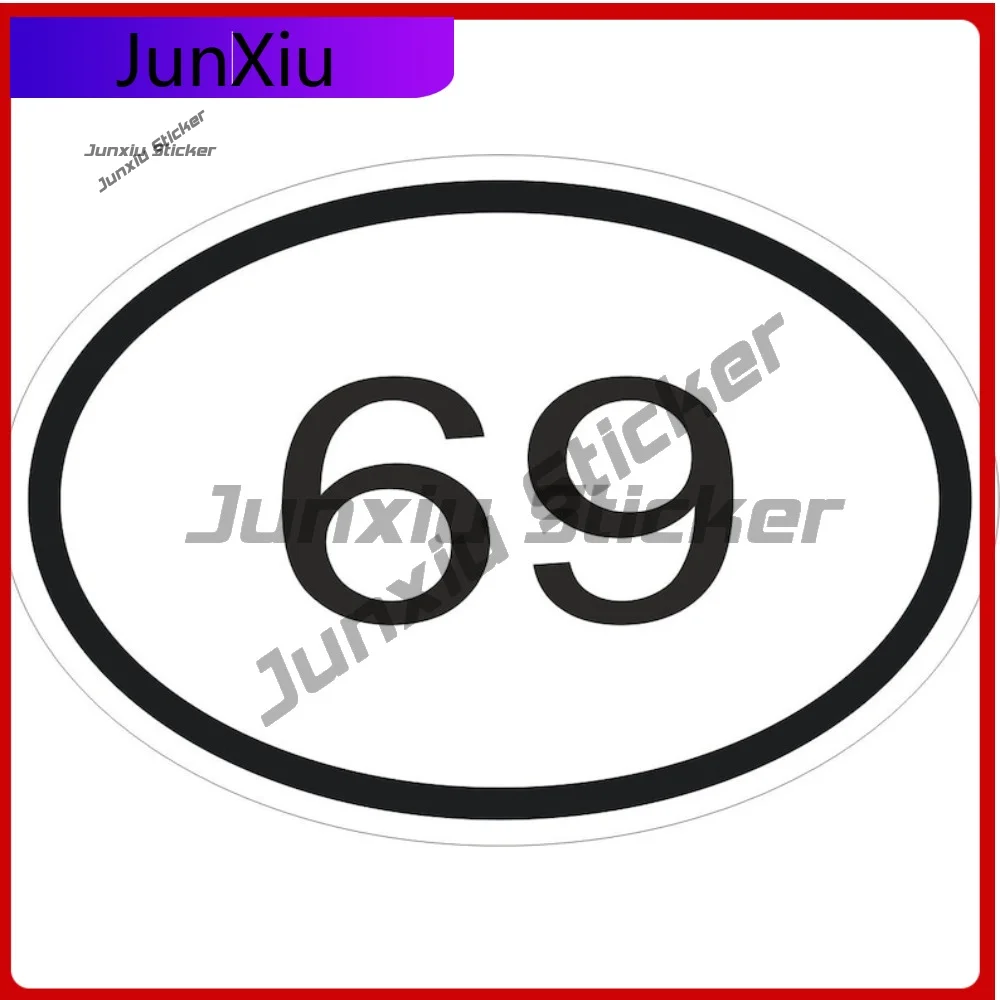 Funny 69 Oval Stick…