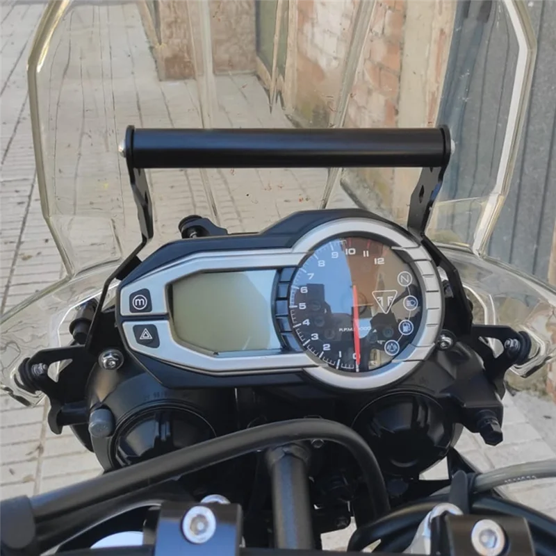 

ABTD-Mobile Phone Holder Stand GPS Navigaton Plate Bracket Mobile Phone Bracket For Triumph