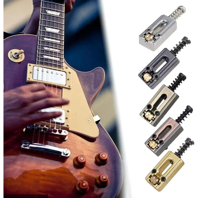 E-Gitarren-Brückenrollensättel mit Metallkonstruktion in verschiedenen Farben für eine stabile Klangqualität und einfache Installation. Brückenrollensättel