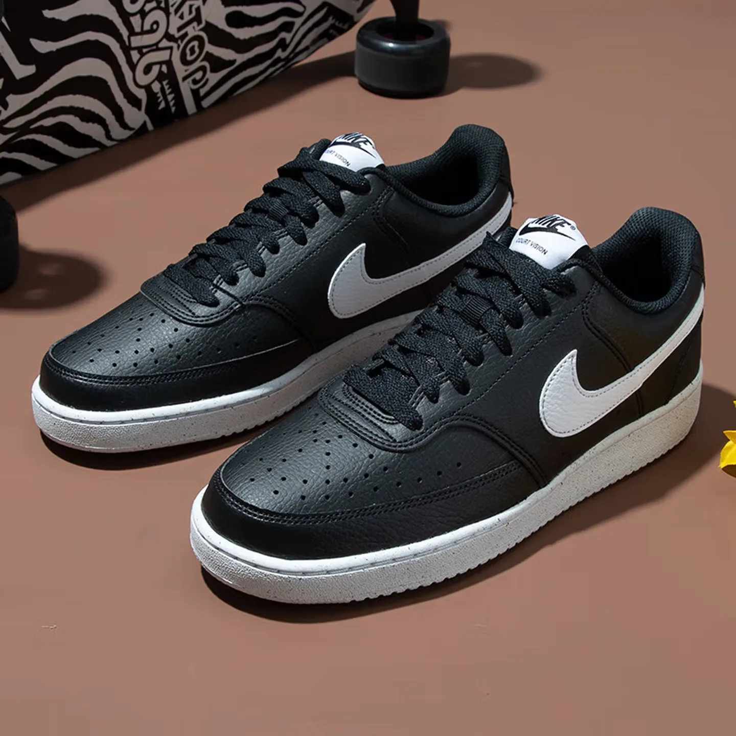 NIKE COURT VISION LO NN Men's Shoes Trendy Retro Low-top Sneakers Sports Casual Shoes DH2987-001-1