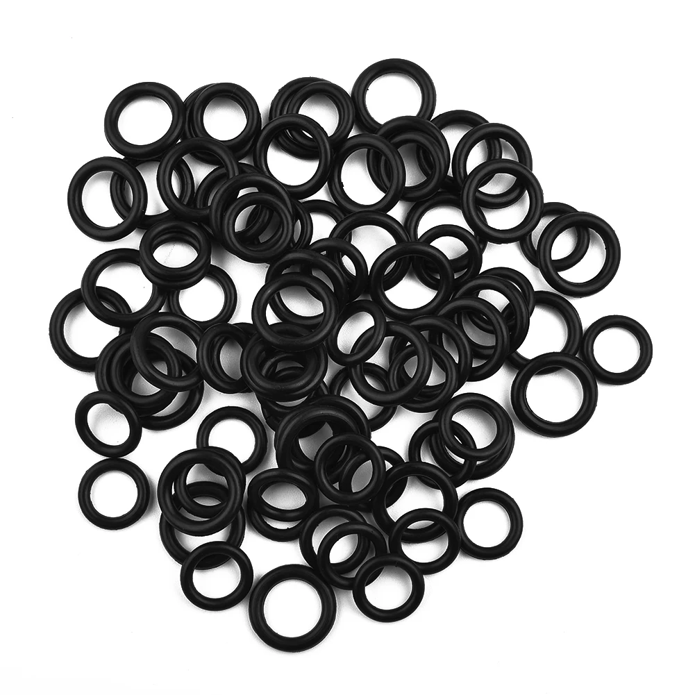 O-Type Ring Seal Gasket Thickness CS 2.65mmmm ID 5.3~50mm EPDM Rubber Insulated Waterproof Washer Round Shape Nontoxic Black