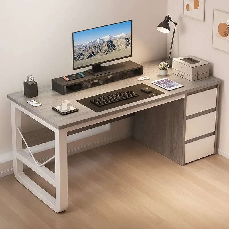Simple Computer Desk for Home Bedroom Wall Mounted Study Table for Student Learning Writing Workbench