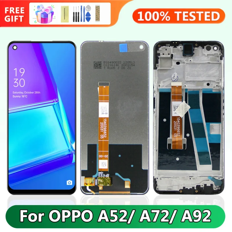 

6.5" Screen for Oppo A92 CPH2059 Oppo A72 CPH2067 Lcd Display