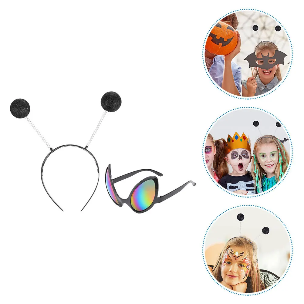 1 Set Party Glasses Headband For Adults Kids Creative Eyeglass Headdress Fun Festival Costume Accessory Prom Decor Photography