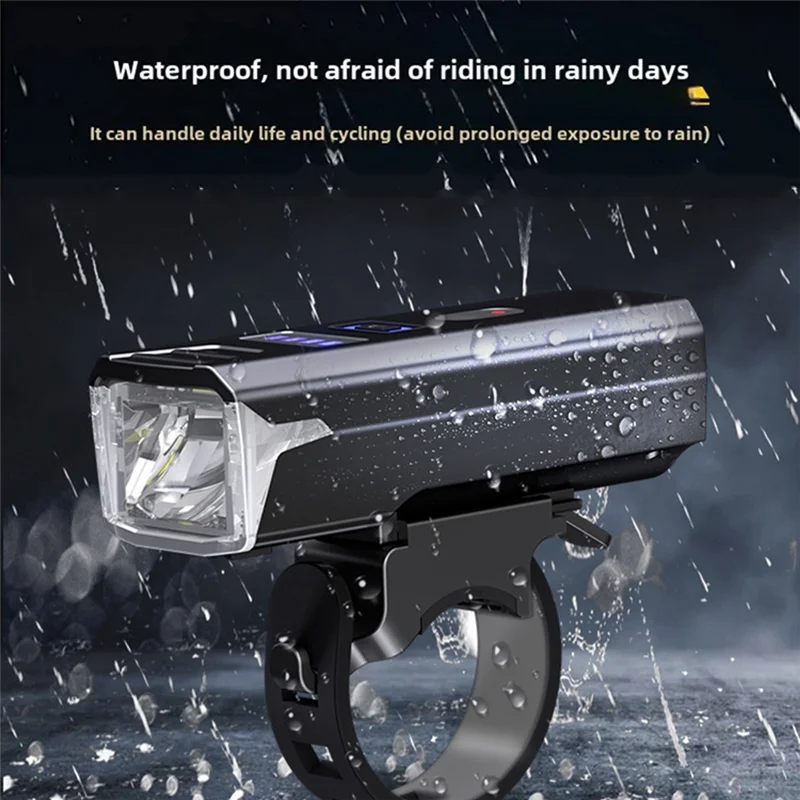 

B48B-Bicycle Headlights Rechargeable Mountain Bike Lights Intelligent Light-Sensing Night Riding Headlights