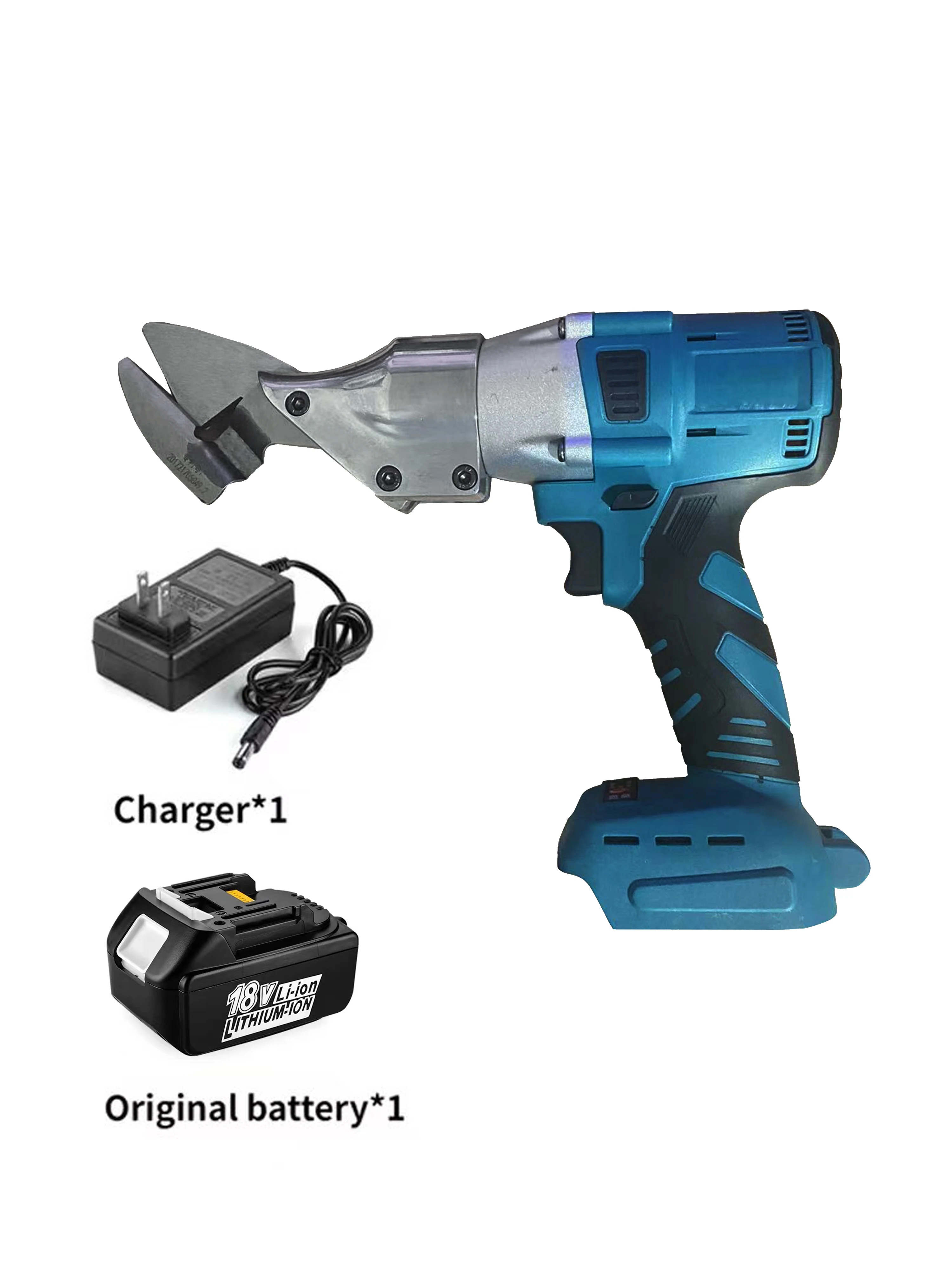 Tijeras eléctricas sin escobillas, herramienta de corte de metal inalámbrica, placa de corte lron, máquina de corte de acero al carbono utilizada para Makita 18